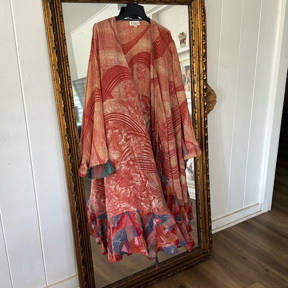 Kantha Bae Flourish Wrap Dress